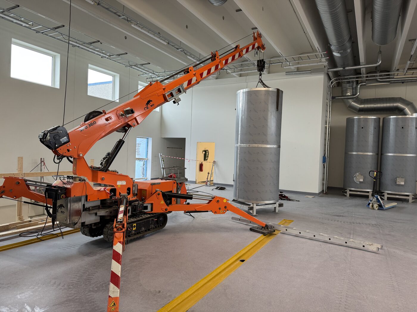 Detalj av spesialutstyr